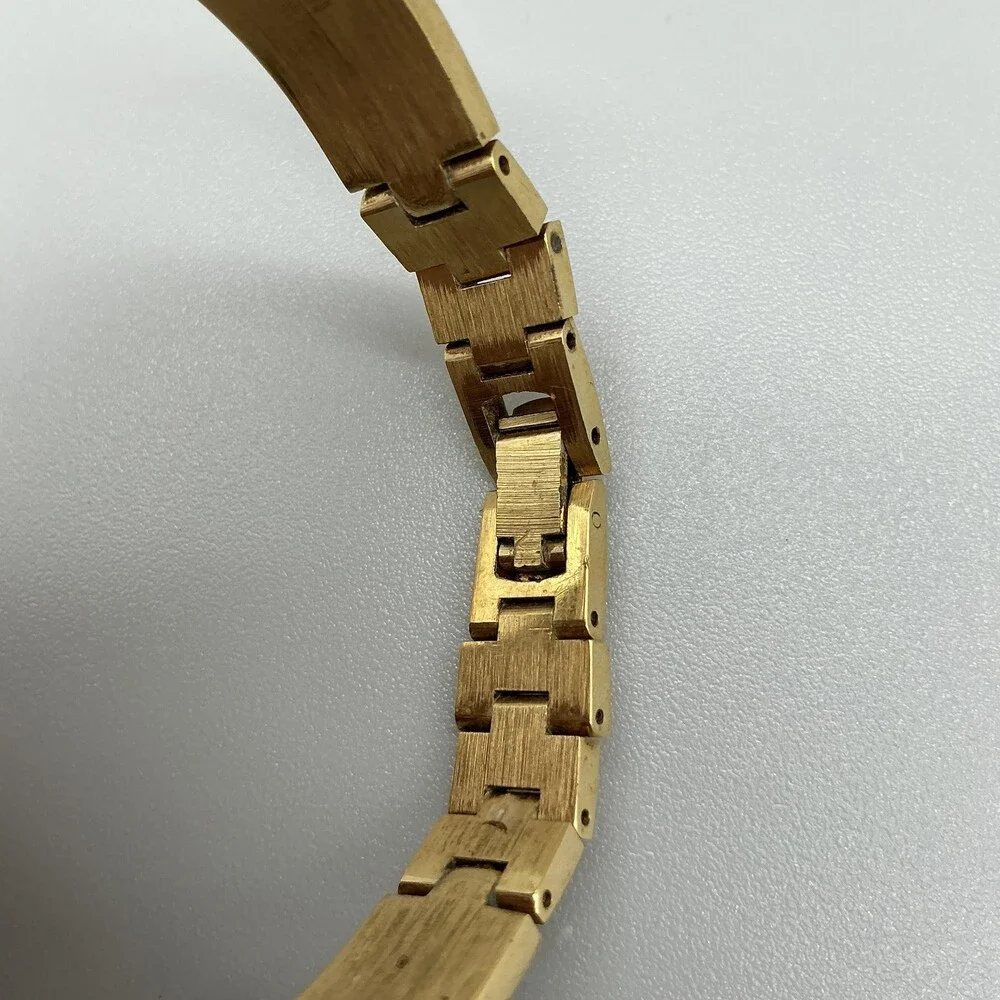 Vintage Michel Herbelin Womens Watch 29mm Champagne Dial Gold Tone Manual 6.5